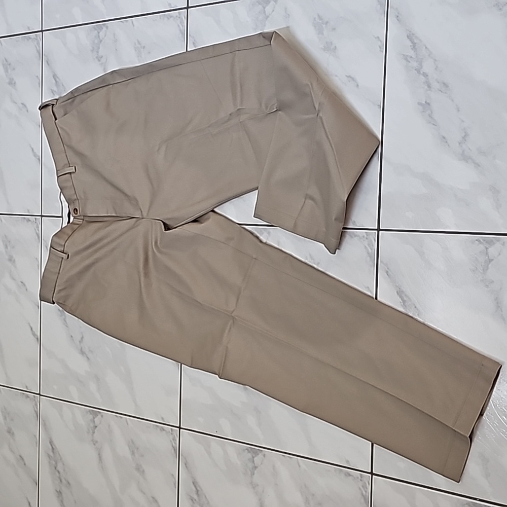 BERKLEY JENSEN MENS TAN PANTS